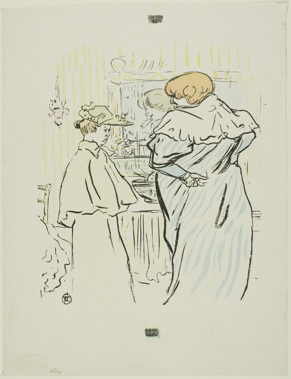 Also, du bist erfahren? von Henri de Toulouse Lautrec