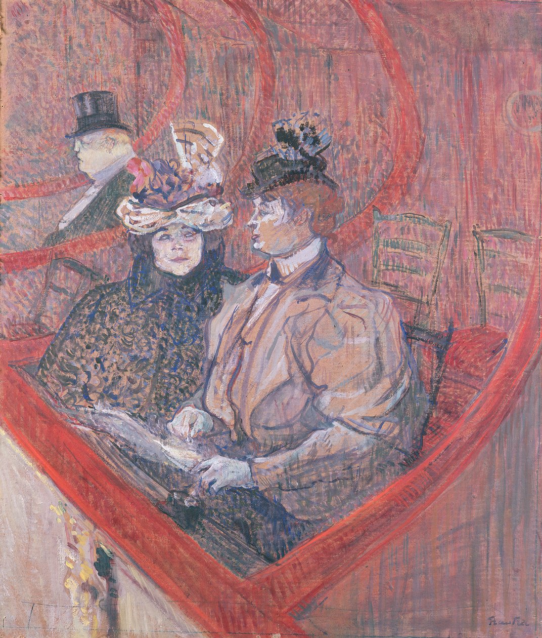 Studie für La Grande Loge, 1896 von Henri de Toulouse Lautrec