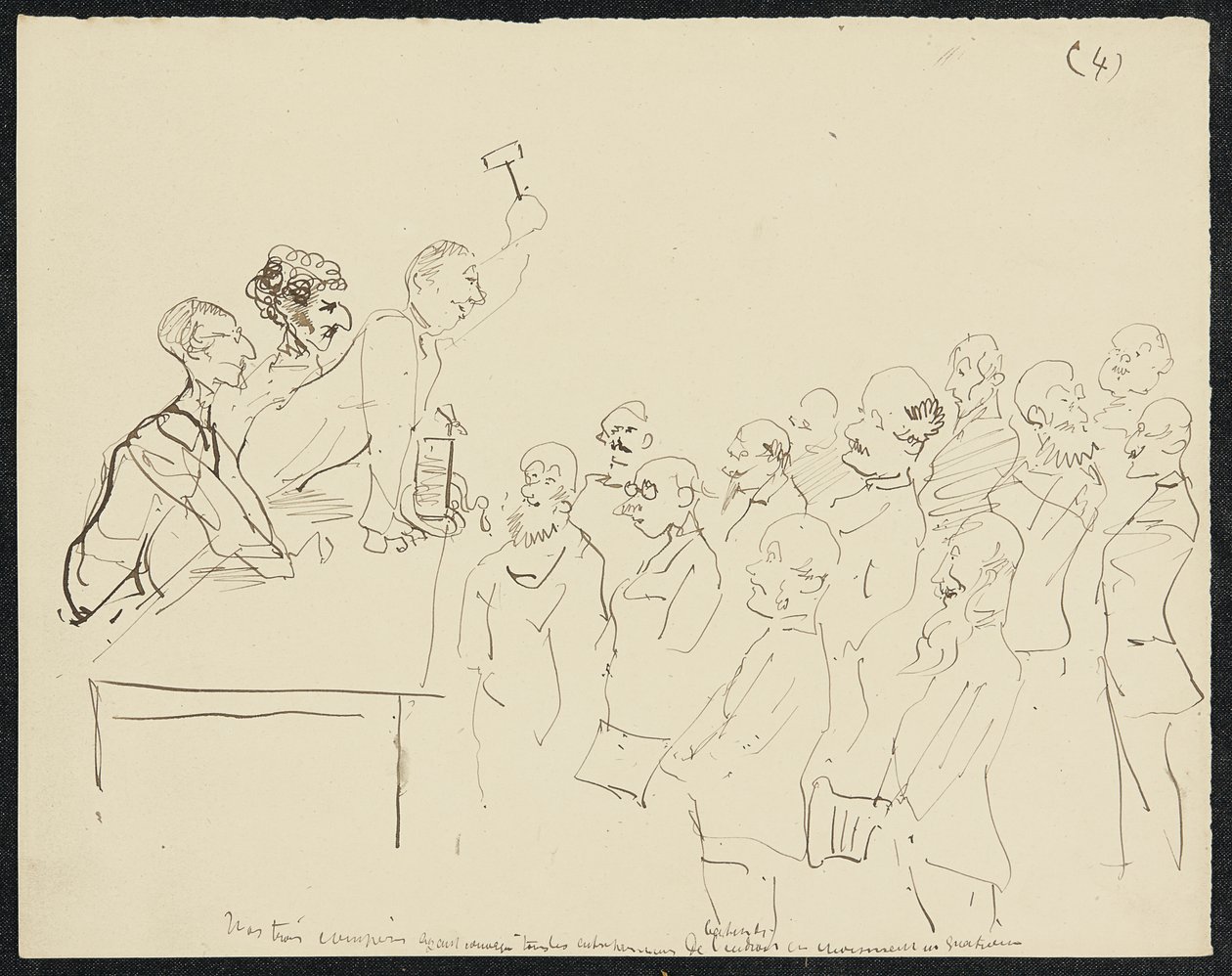 Untergang, 1881 von Henri de Toulouse Lautrec