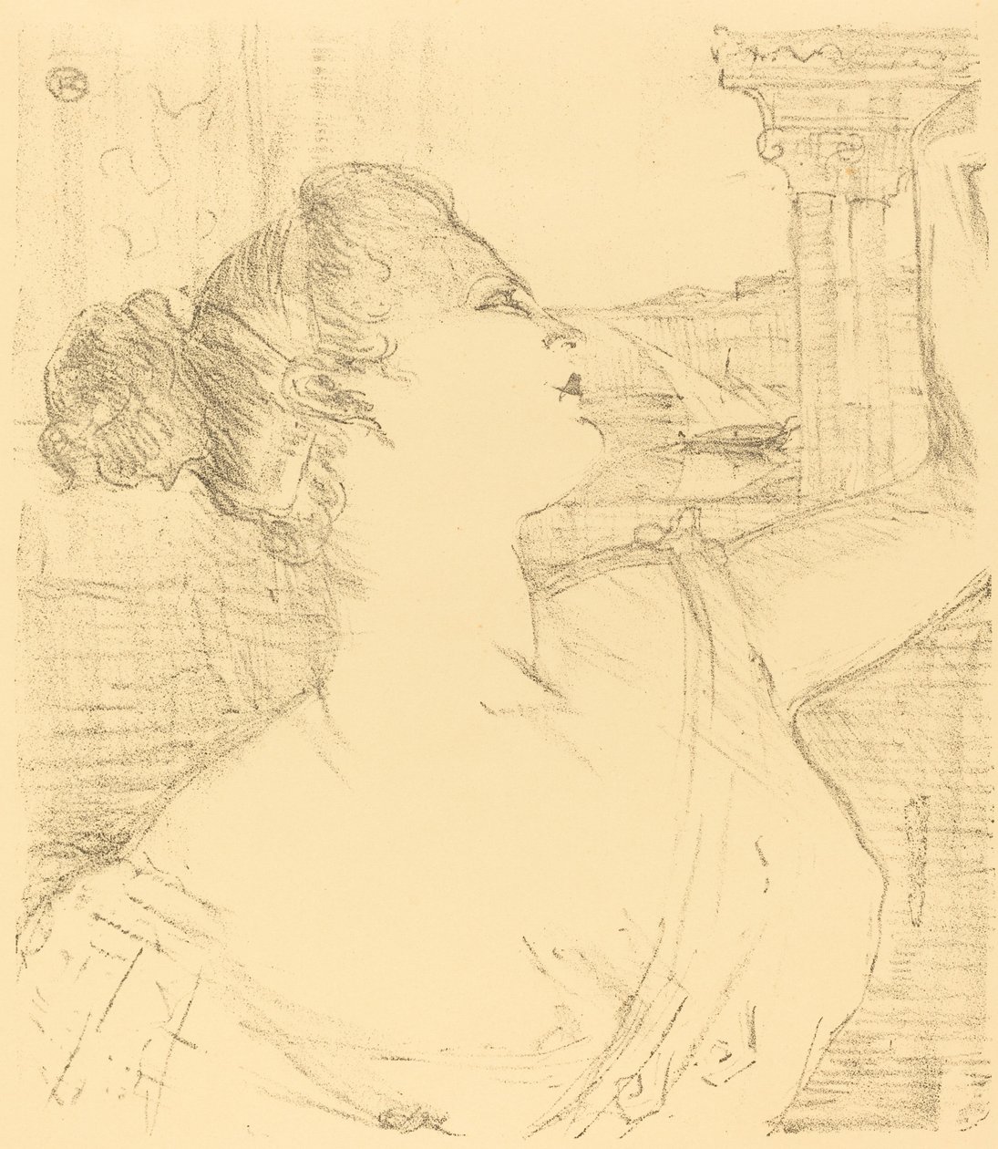 Subra der Oper? von Henri de Toulouse-Lautrec
