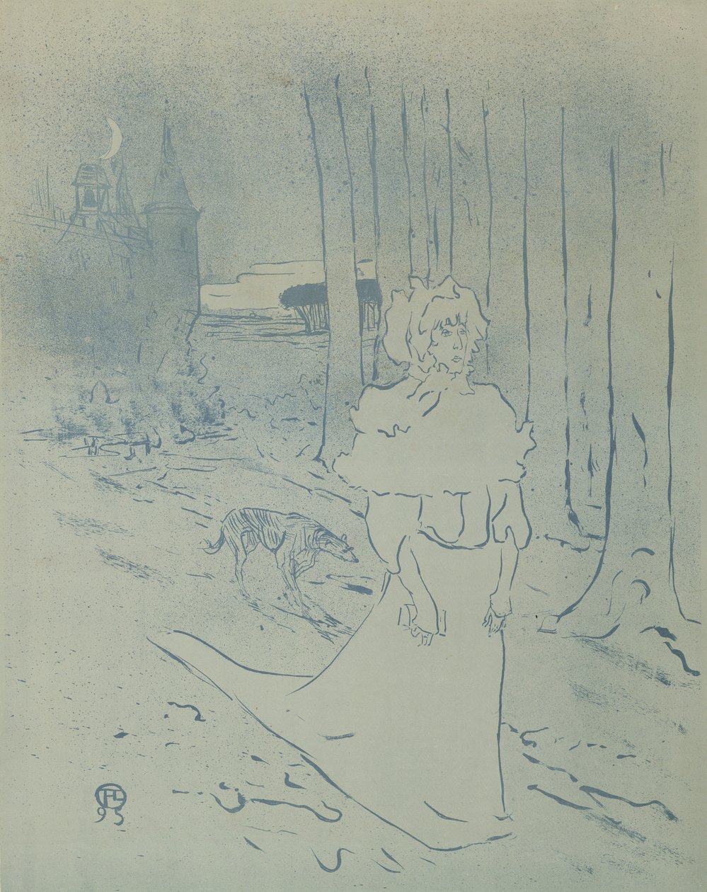 Die Alarmglocke, 1895 von Henri de Toulouse Lautrec