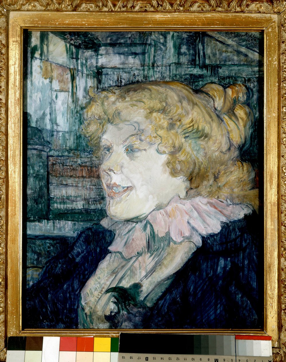 Der englische Stern in Havr (Miss Doly). Gemälde von Henri de Toulouse-Lautrec (1899) von Henri de Toulouse Lautrec