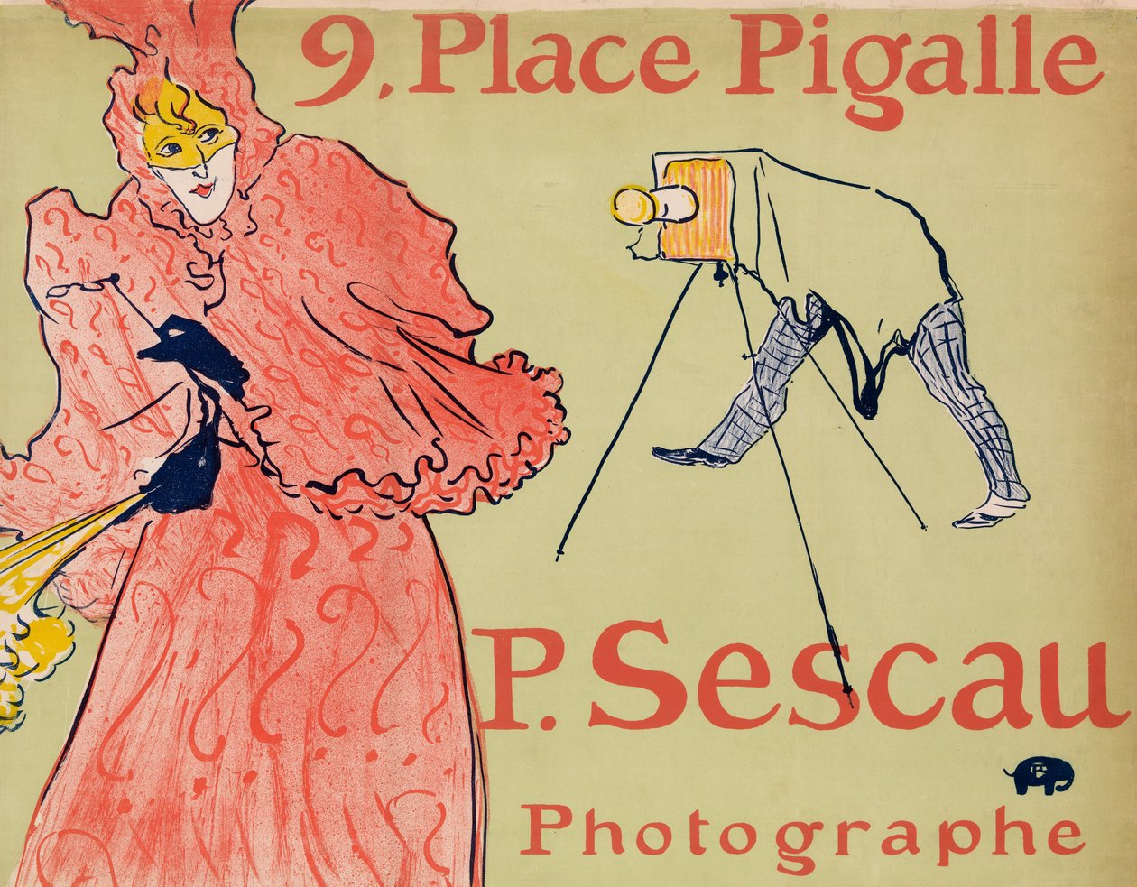 Der Fotograf Sescau, 1894 von Henri de Toulouse Lautrec