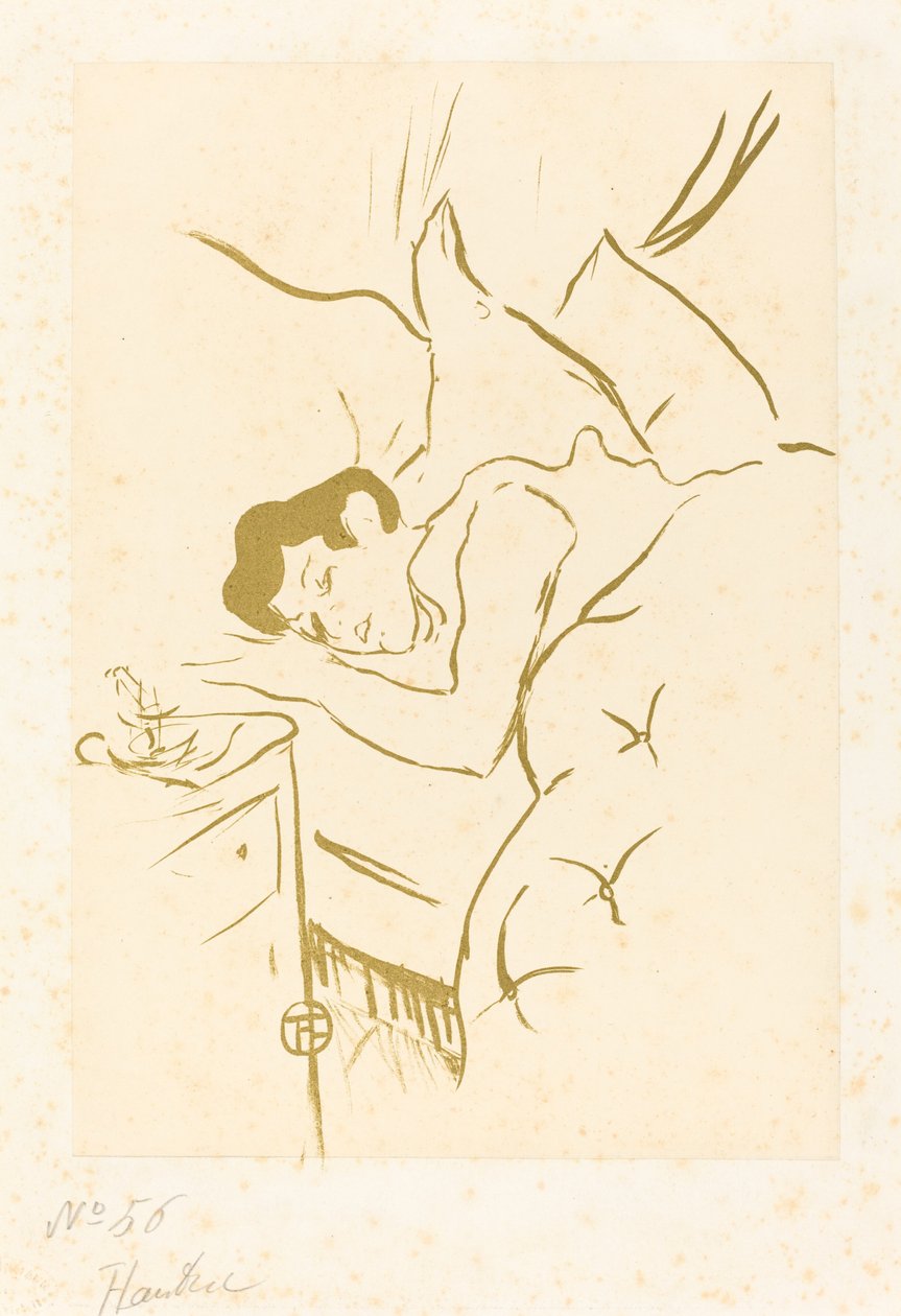 Dein Mund von Henri de Toulouse Lautrec