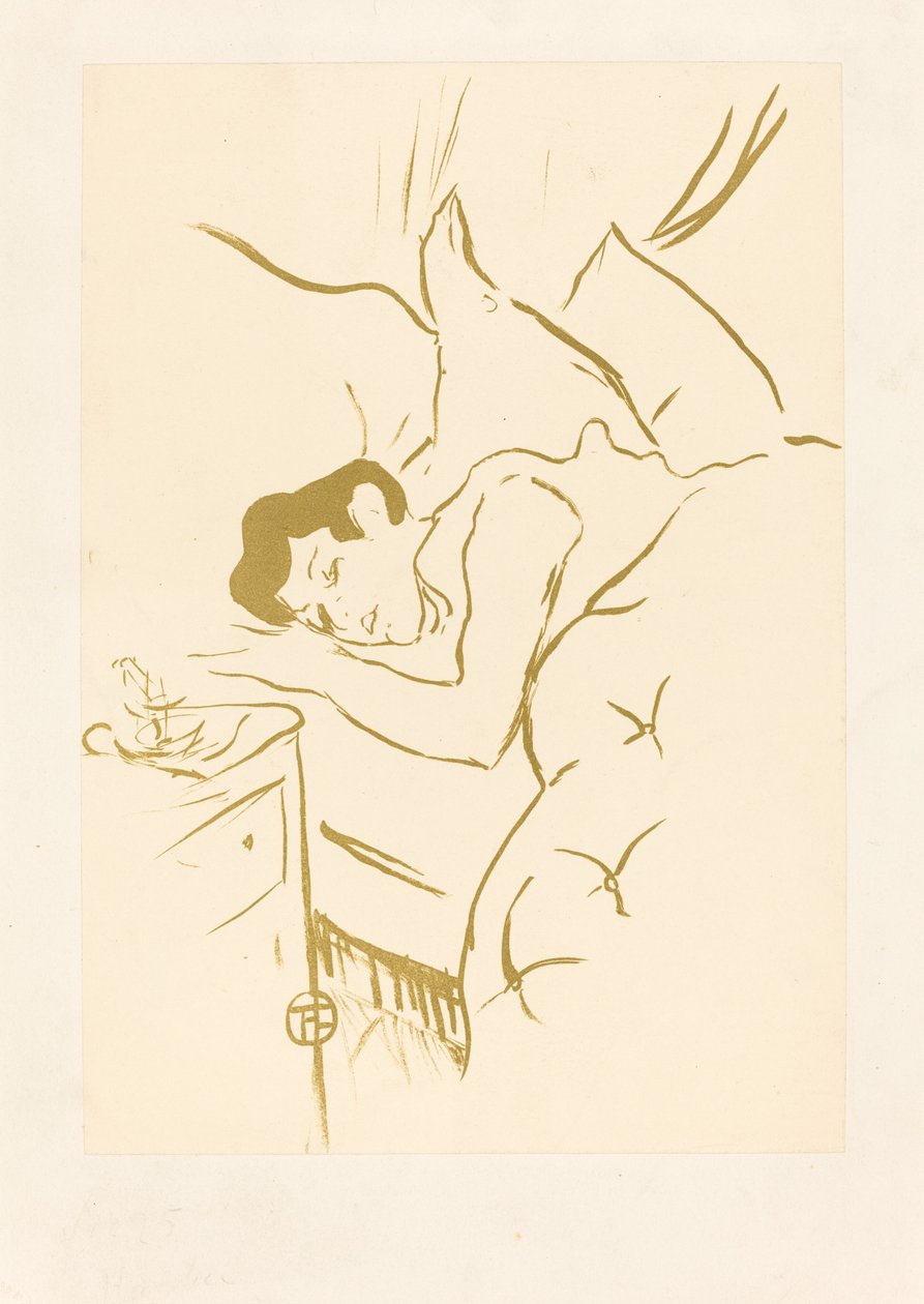 Dein Mund (Ta bouche) von Henri de Toulouse Lautrec