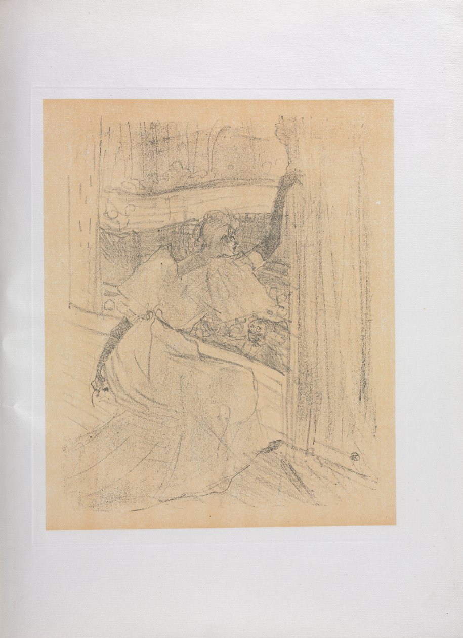 Yvette Guilbert-Englische Serie: Das Publikum begrüßend von Henri de Toulouse Lautrec