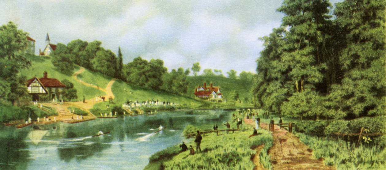 Shrewsbury School Regatta von Henry B. after Wimbush