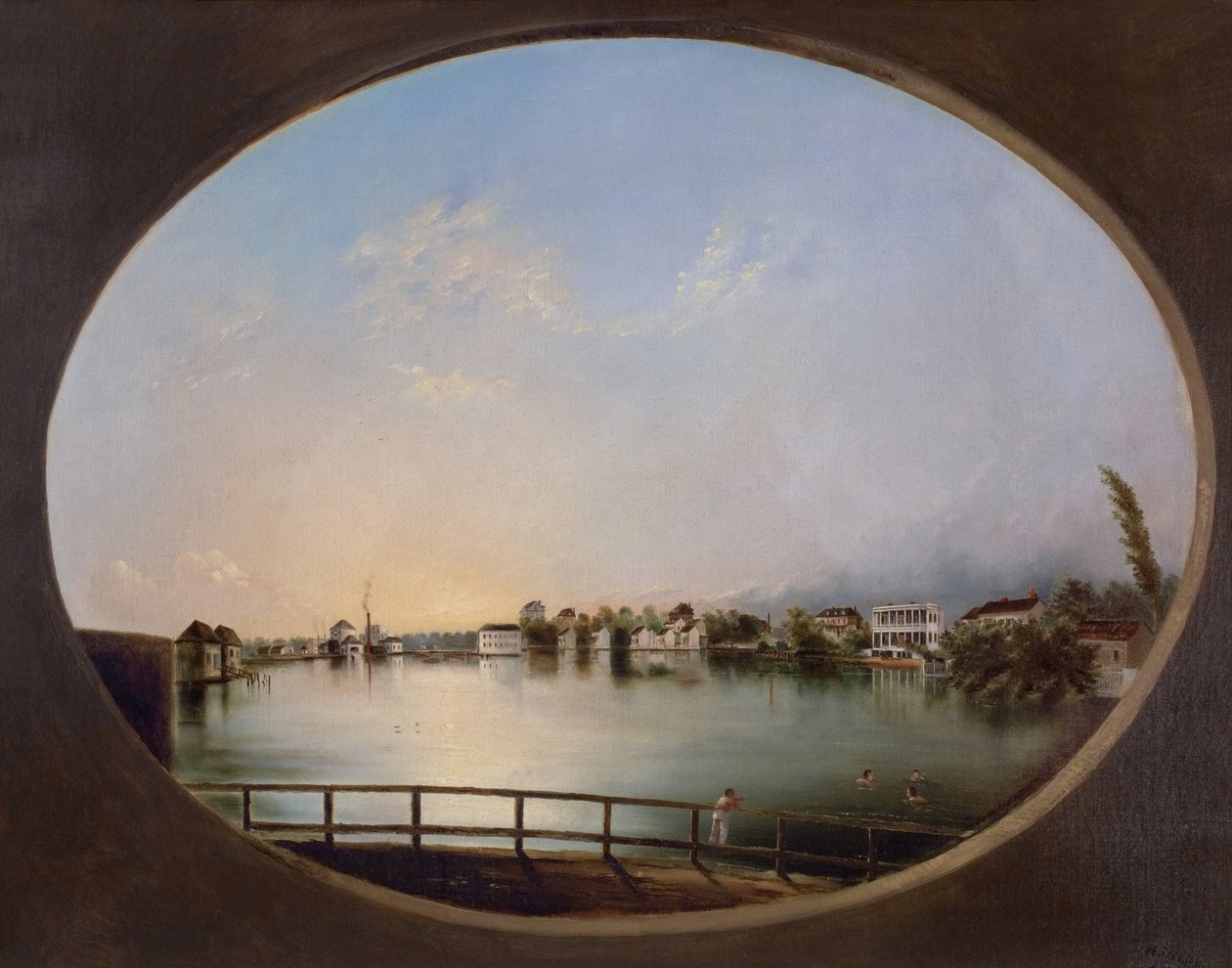 Ansicht von Charleston (Blick von Osten) von Henry Joseph Jackson