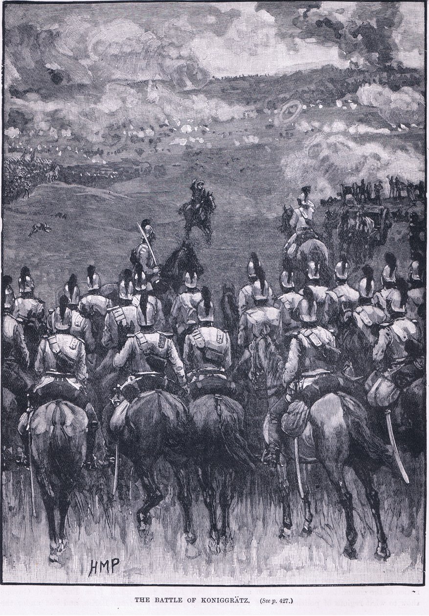 Die Schlacht von Königgrätz 1866 n. Chr. von Henry Marriott Paget