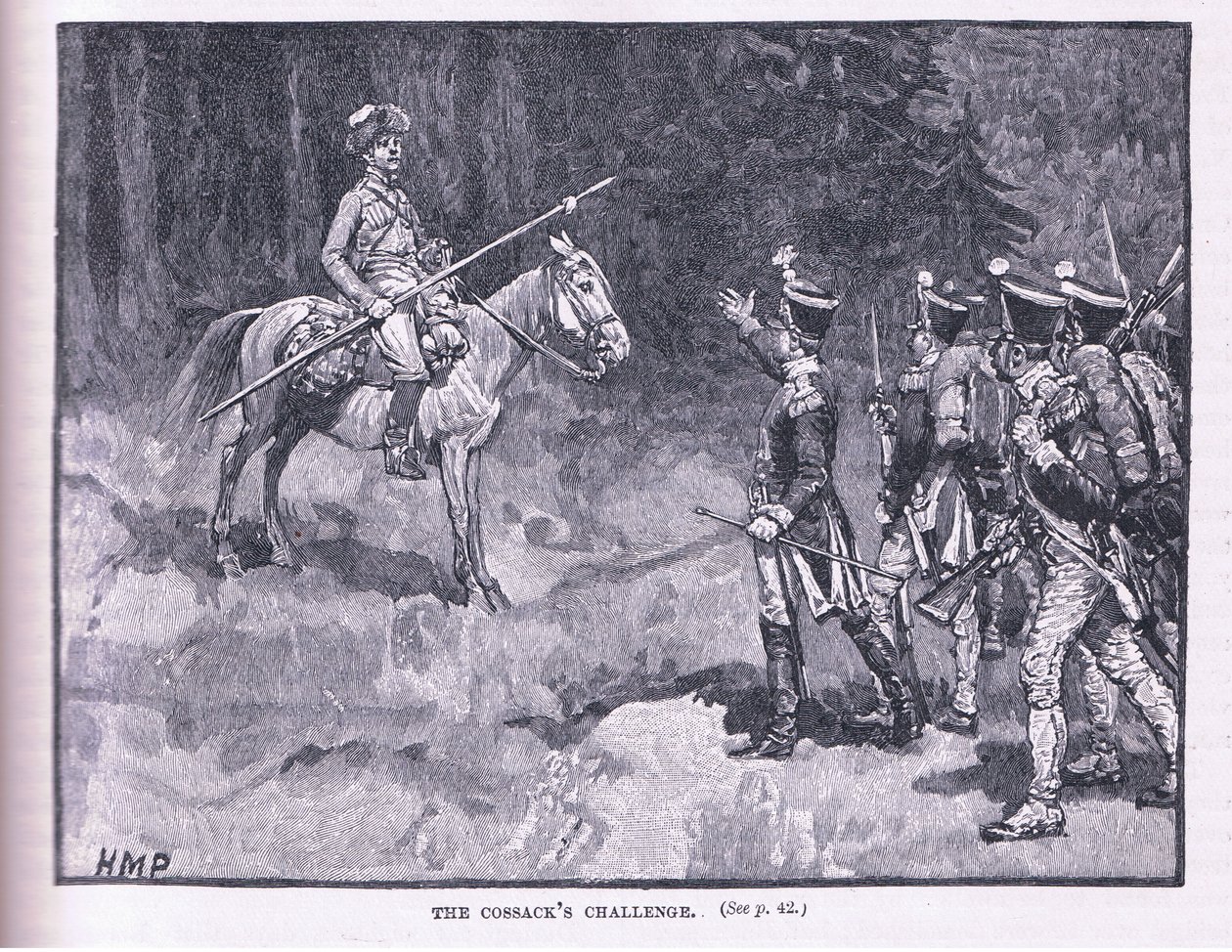 Die Herausforderung der Kosaken von Henry Marriott Paget