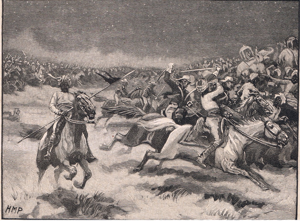 Die Jagd bei Argaum AD 1803 von Henry Marriott Paget