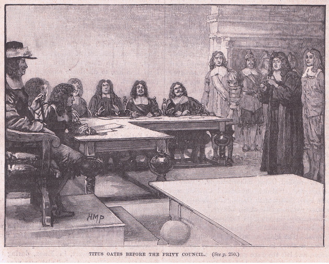 Titus vor dem Geheimrat von Henry Marriott Paget