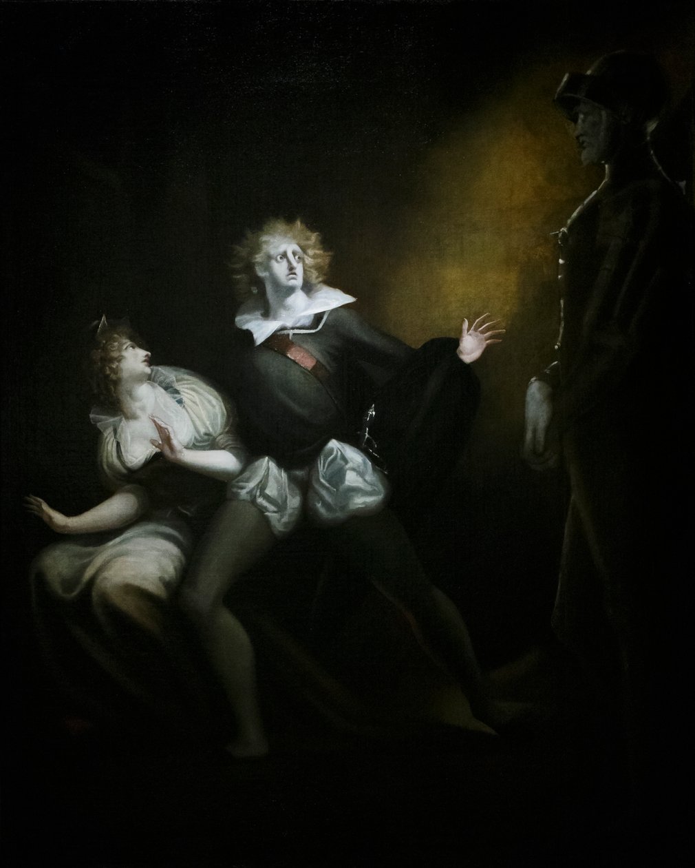 Gertrude, Hamlet und der Geist des Vaters von Henry (1741 1825) (after) Fuseli