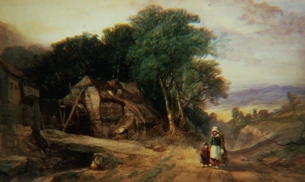 An den Grenzen von Dartmoor, ca. 1840 von Henry Bright