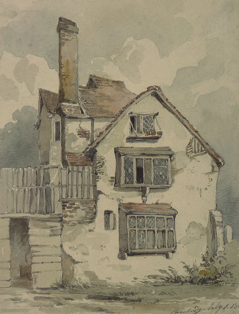Ein altes Haus in Cambridge von Henry Cave
