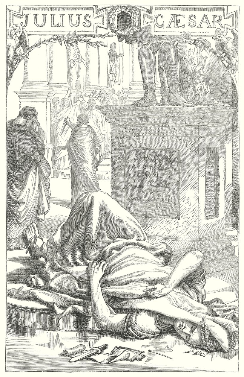 Julius Caesar von Henry Courtney (after) Selous