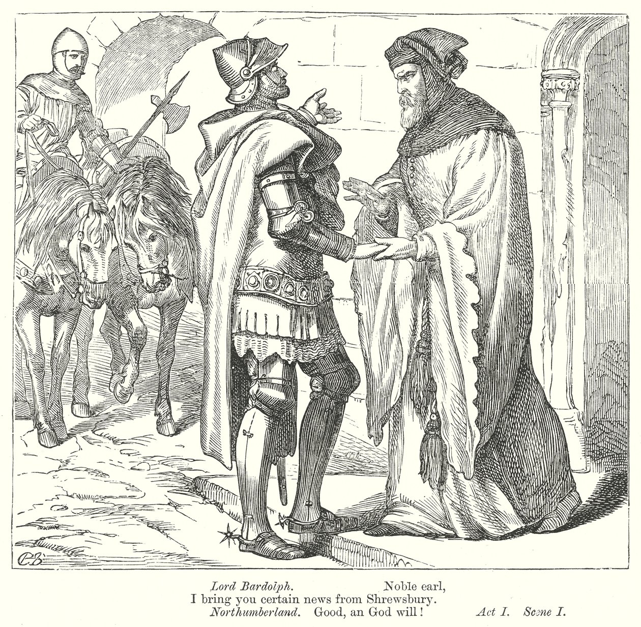 König Heinrich IV. Teil II von Henry Courtney (after) Selous