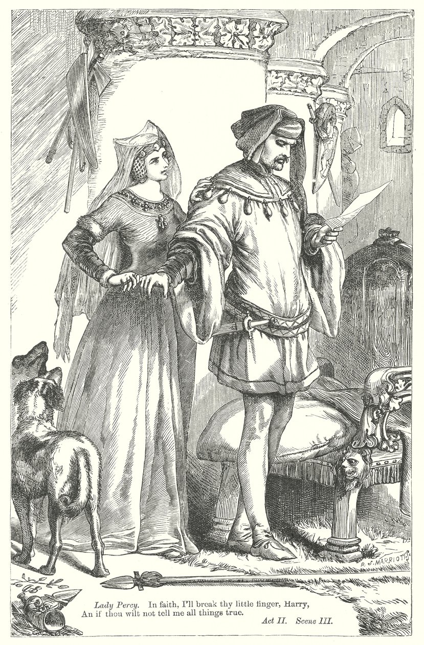 König Heinrich IV Teil I von Henry Courtney (after) Selous