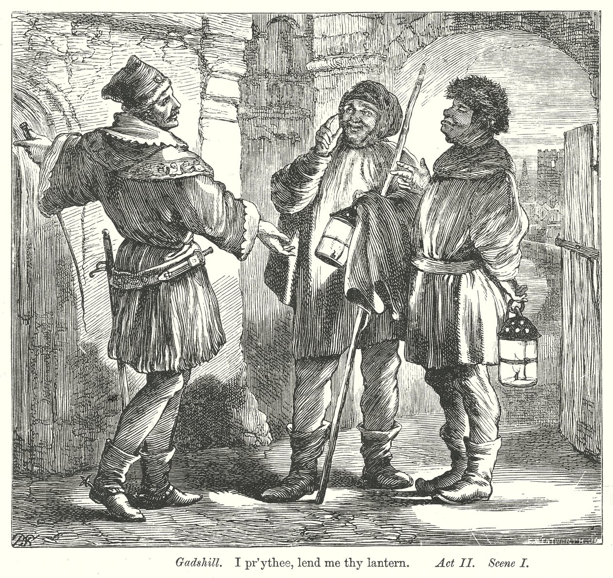 König Heinrich IV. Teil I von Henry Courtney (after) Selous