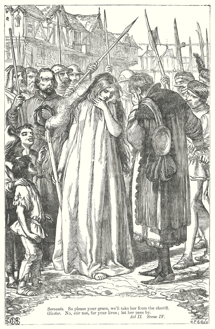 König Heinrich VI. Teil II (Gravur) von Henry Courtney (after) Selous