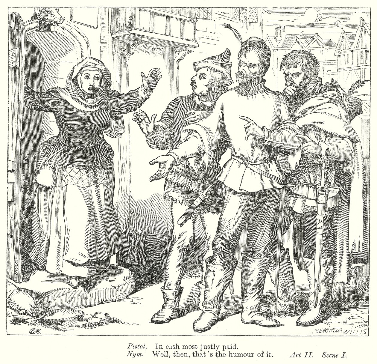 König Heinrich V (Gravur) von Henry Courtney (after) Selous