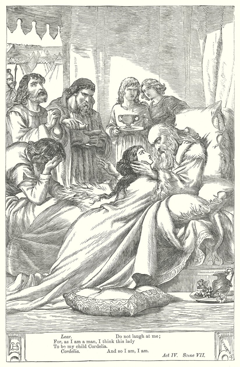 König Lear von Henry Courtney (after) Selous