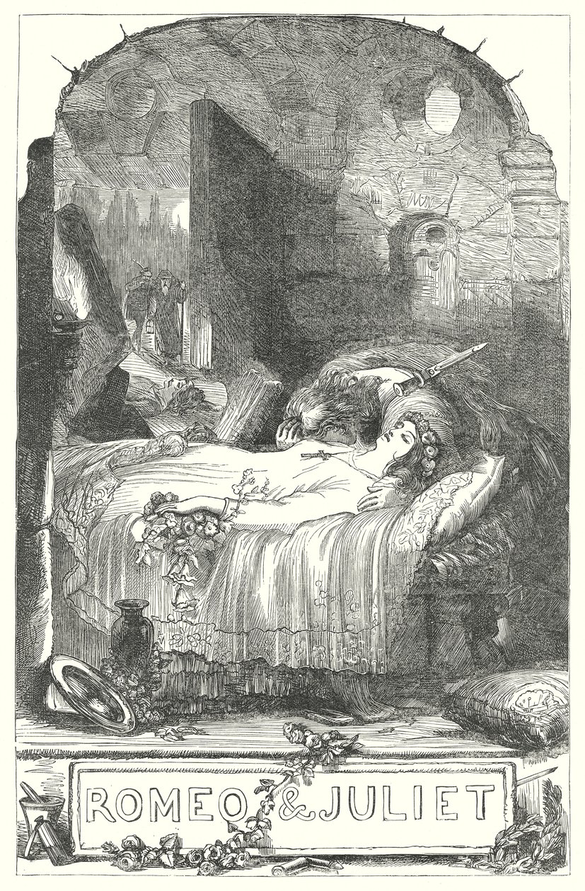Romeo und Julia von Henry Courtney (after) Selous