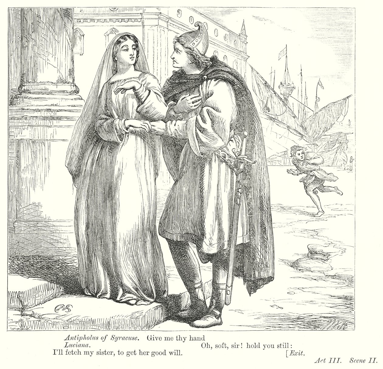 Die Komödie der Irrungen von Henry Courtney (after) Selous