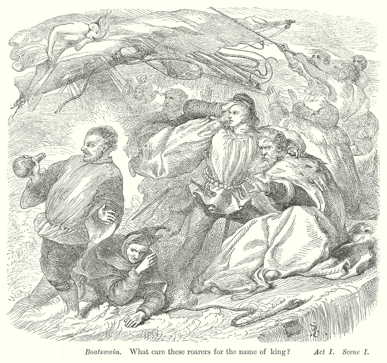 Der Sturm von Henry Courtney (after) Selous