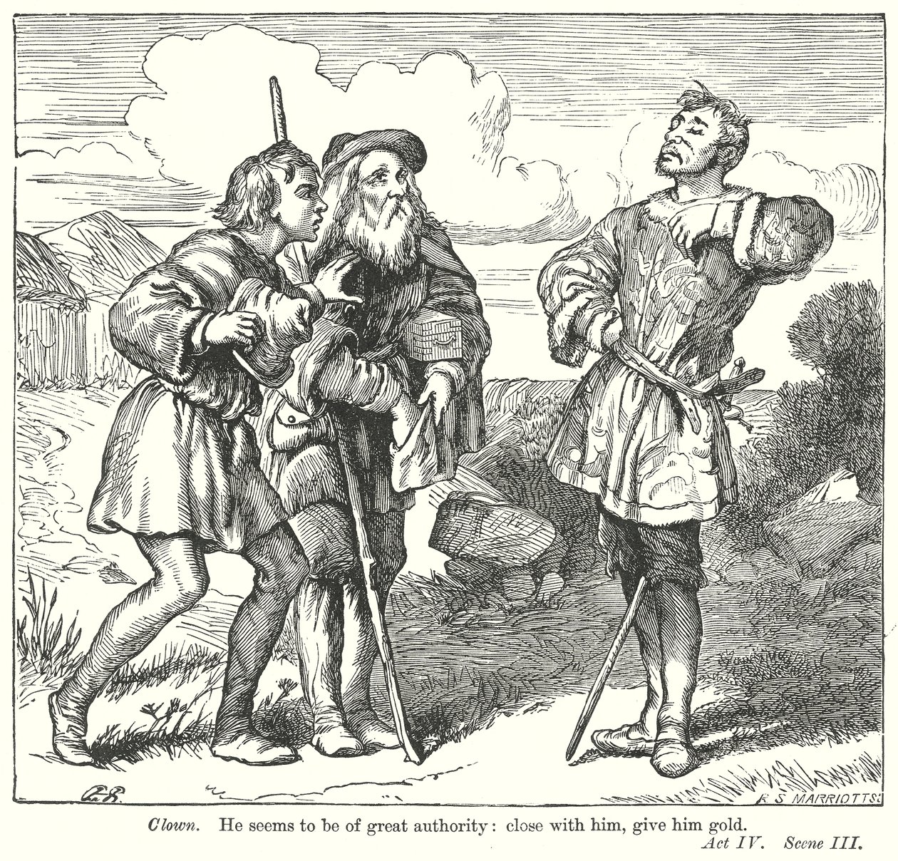 Das Wintermärchen von Henry Courtney (after) Selous