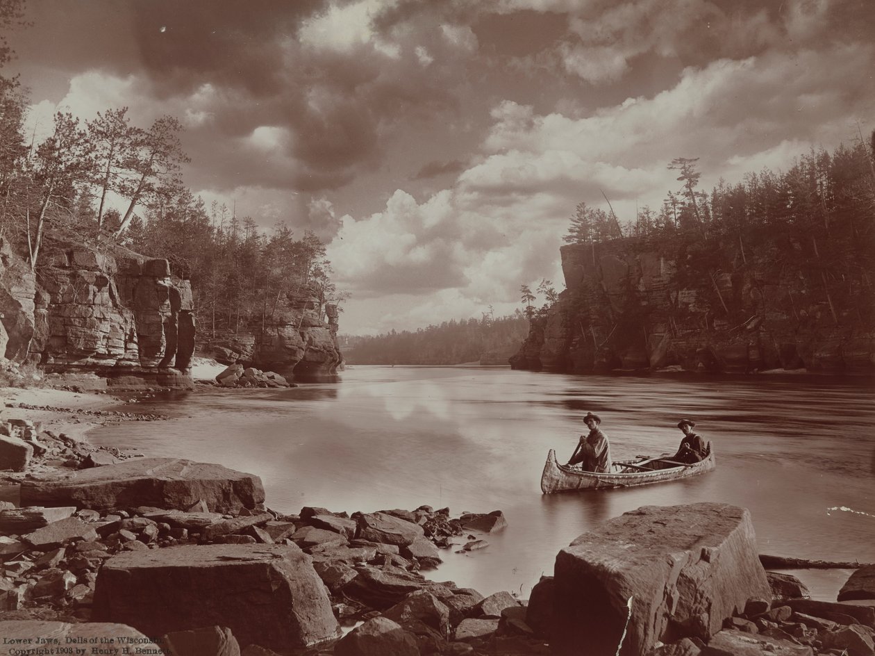 Untere Kiefer, Dells of the Wisconsin von Henry Hamilton Bennett