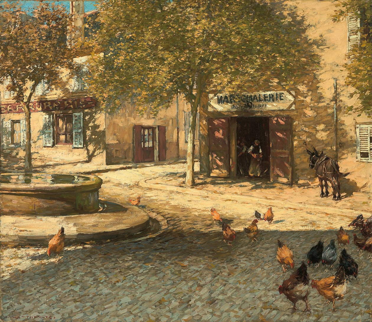 Eine provenzalische Schmiede von Henry Herbert La Thangue