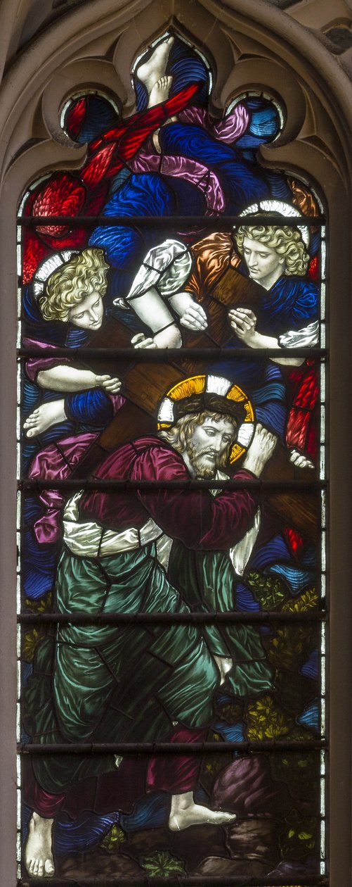 Westminster, St Margaret, James Powell & Sons, Henry Holiday, Die Passion Christi, 1883 von Henry Holiday