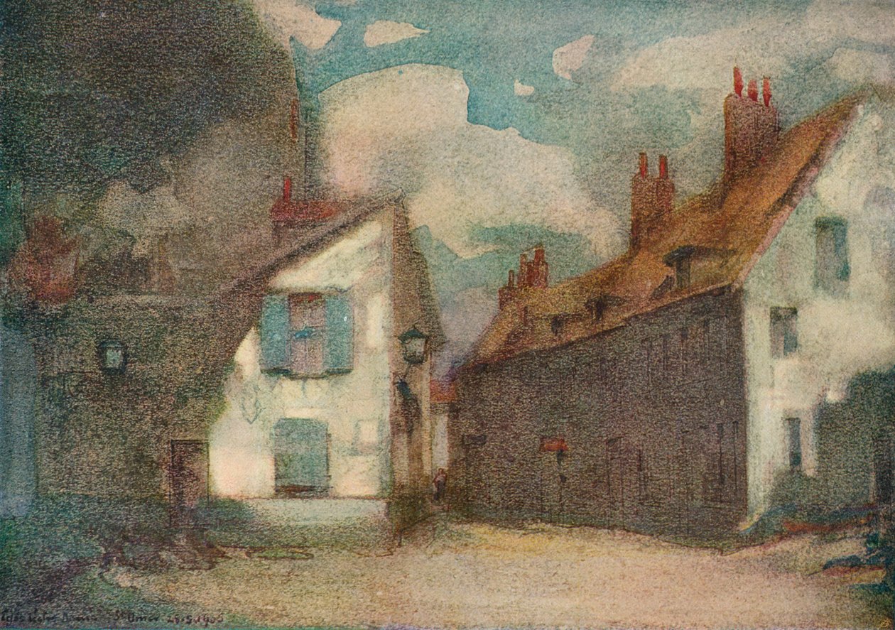 LEnclos De Notre Dame, St. Omer, 19. Jahrhundert von Henry John Boddington