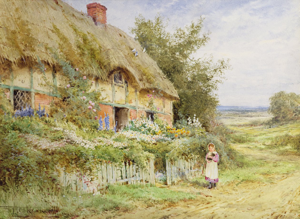 Das Haustierkaninchen von Henry John Sylvester Stannard