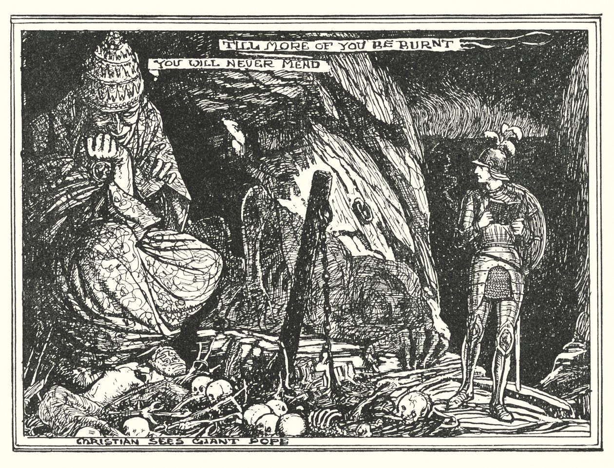 Illustration zu The Pilgrim
