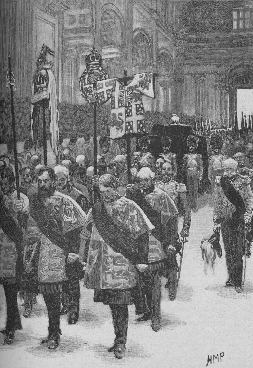 Das Begräbnis von Wellington, um 1890 von Henry Marriott Paget