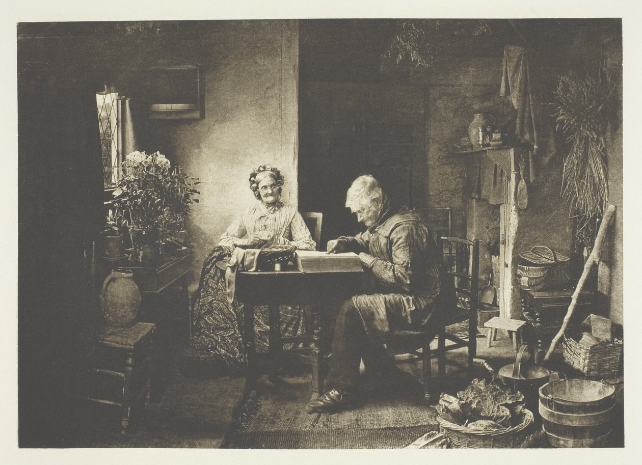 Wenn die Tagesarbeit erledigt ist von Henry Peach Robinson
