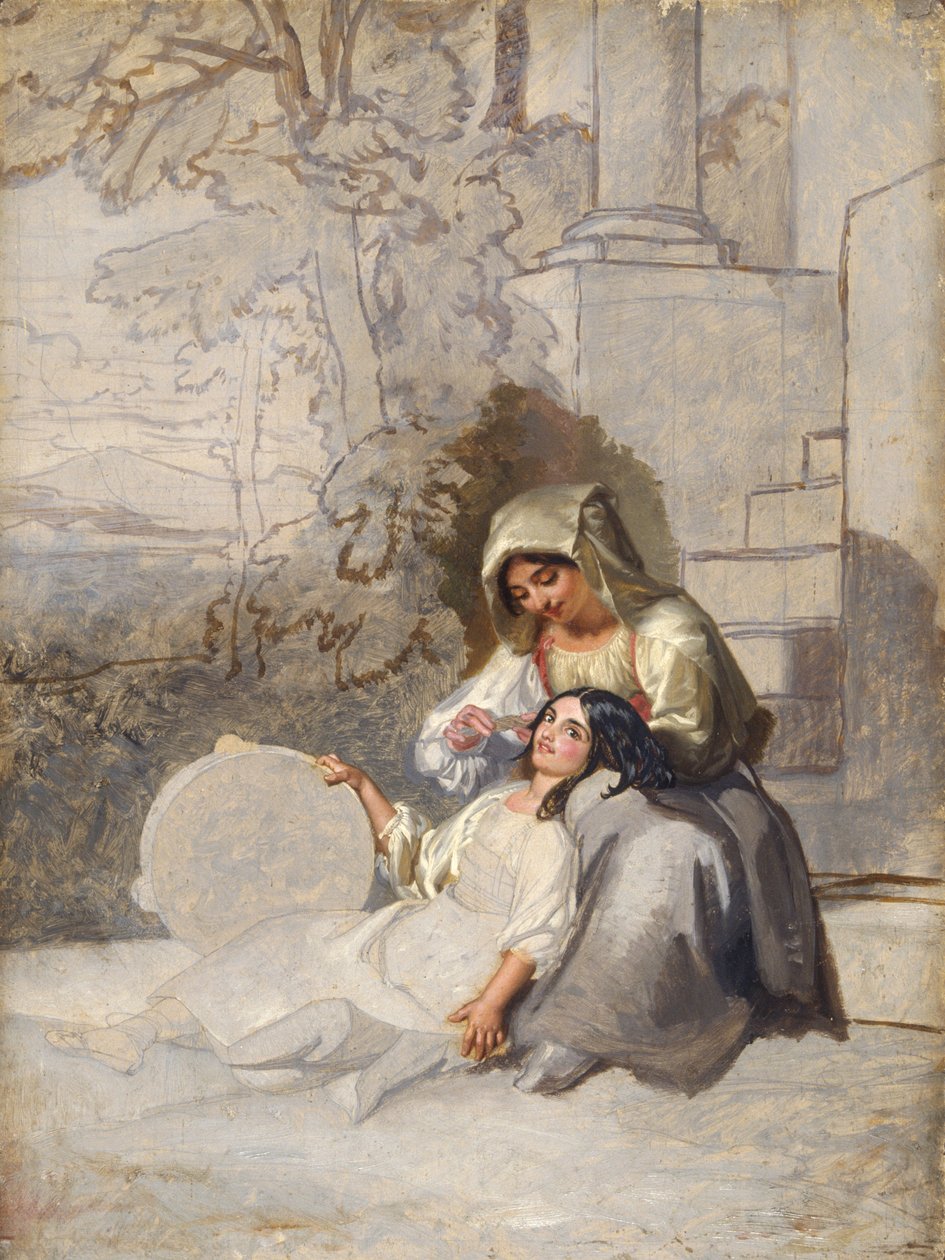 Italienische Bauern von Henry Penry Williams