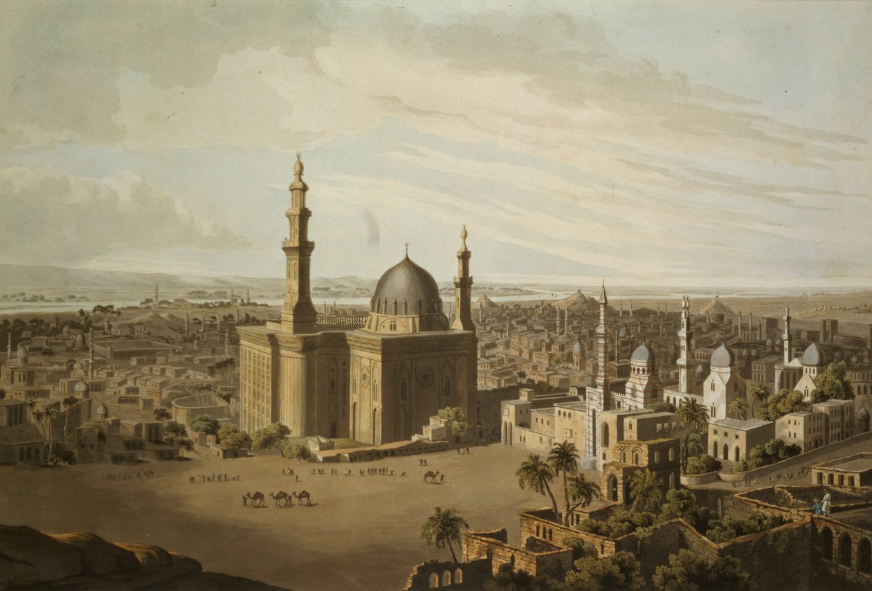 Ansicht von Groß-Kairo, graviert von Daniel Havell, 1809 von Henry Salt