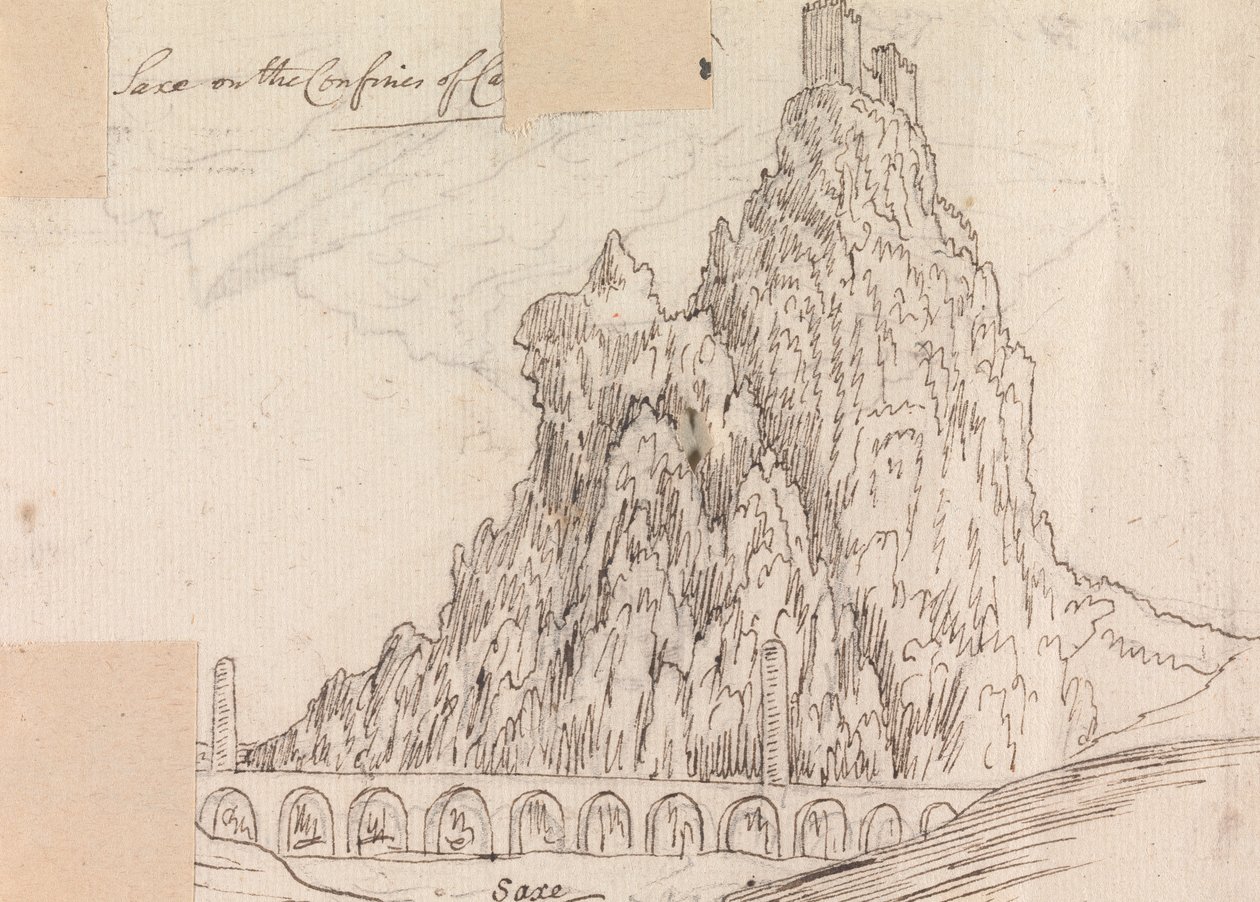 Schloss von Sax von Henry Swinburne