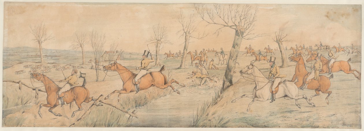 Fuchsjagd: in vollem Lauf von Henry Thomas Alken