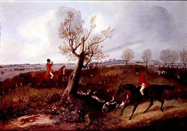 View Halloo (eines von vier) von Henry Thomas Alken