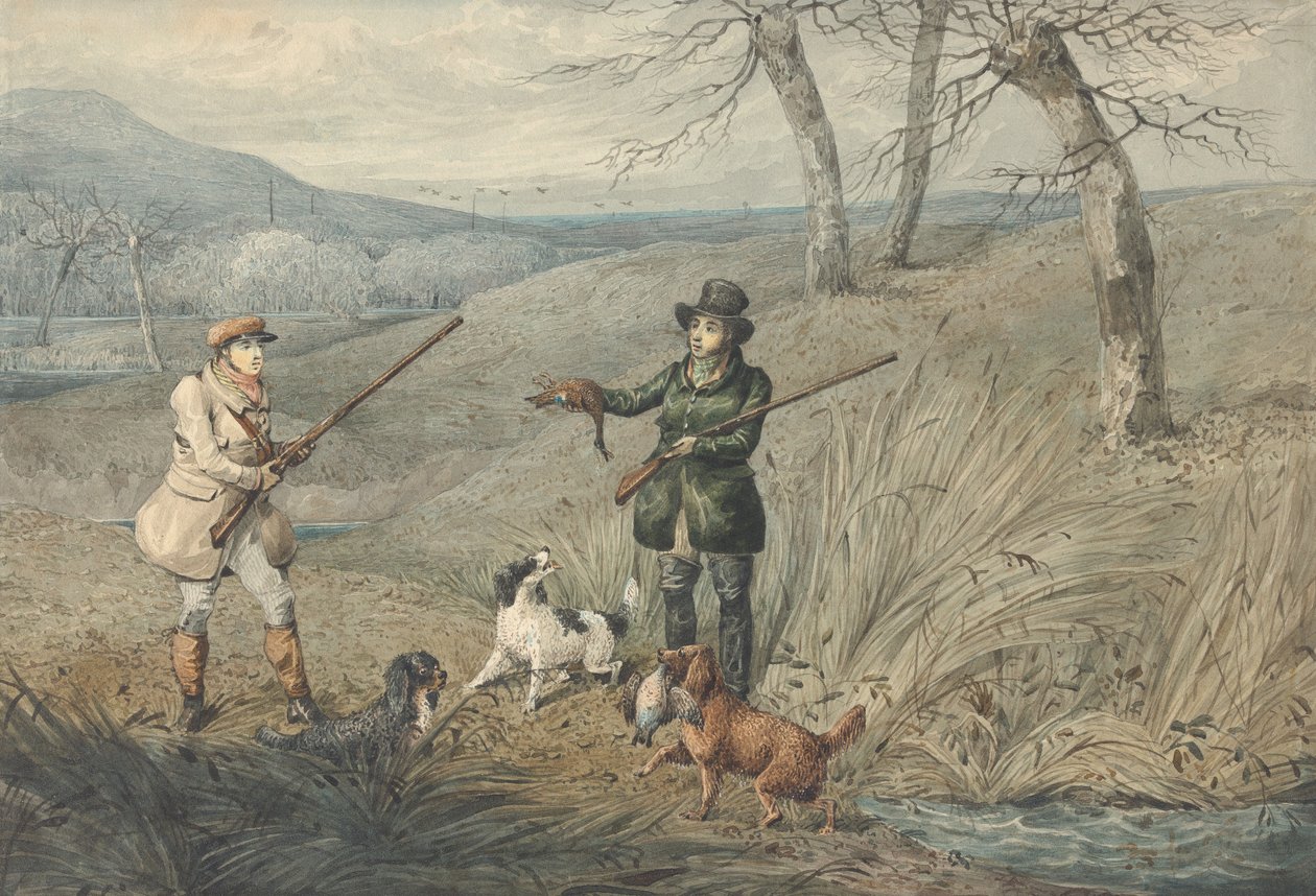 Wildentenjagd von Henry Thomas Alken