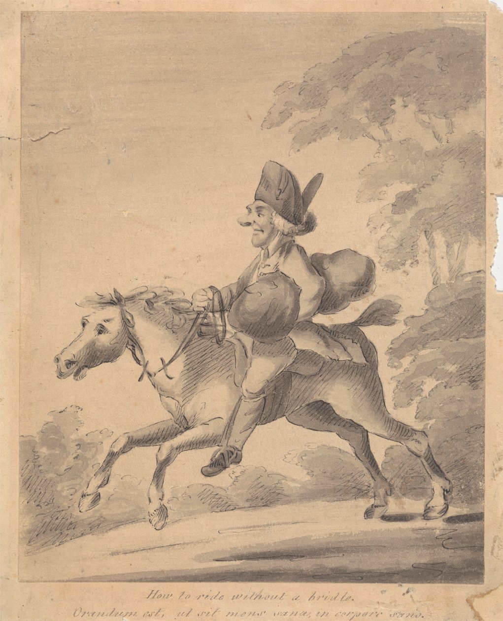 Wie man ohne Zügel reitet von Henry William Bunbury