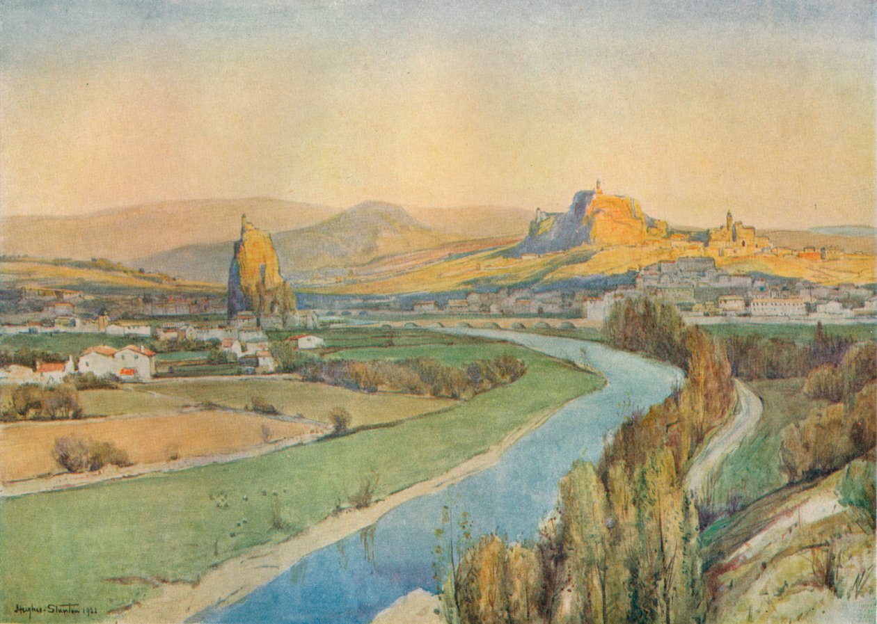 Le Puy, Frankreich, 1922 von Herbert Edwin Pelham Hughes Stanton