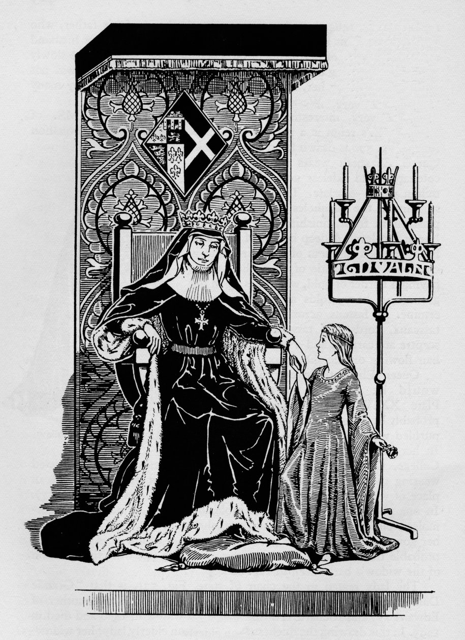 Herzogin von York und Prinzessin Margaret von Clarence, ca. 1926 von Herbert Norris