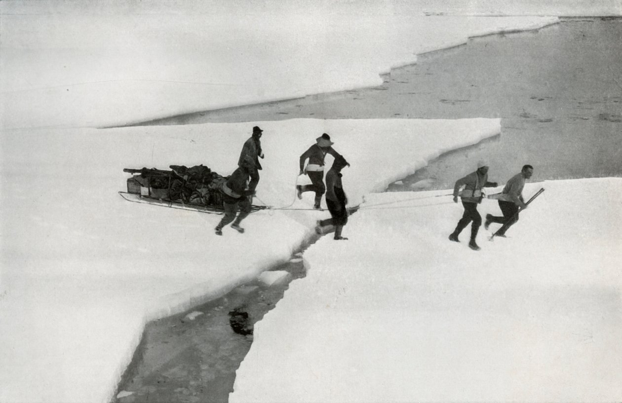 Die Rettung der Westpartei durch die Terra Nova, 18. Februar 1913 von Herbert Ponting