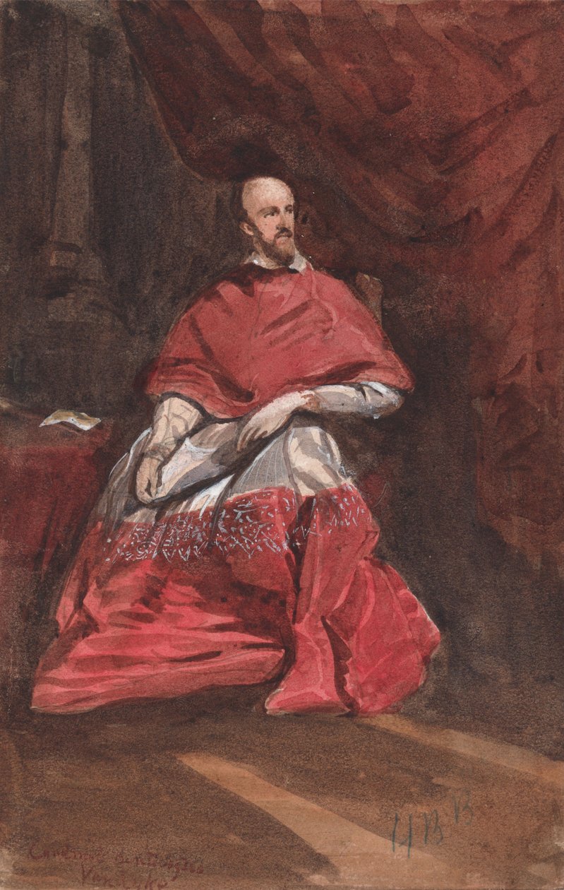 Kardinal Bentivoglio von Hercules Brabazon Brabazon