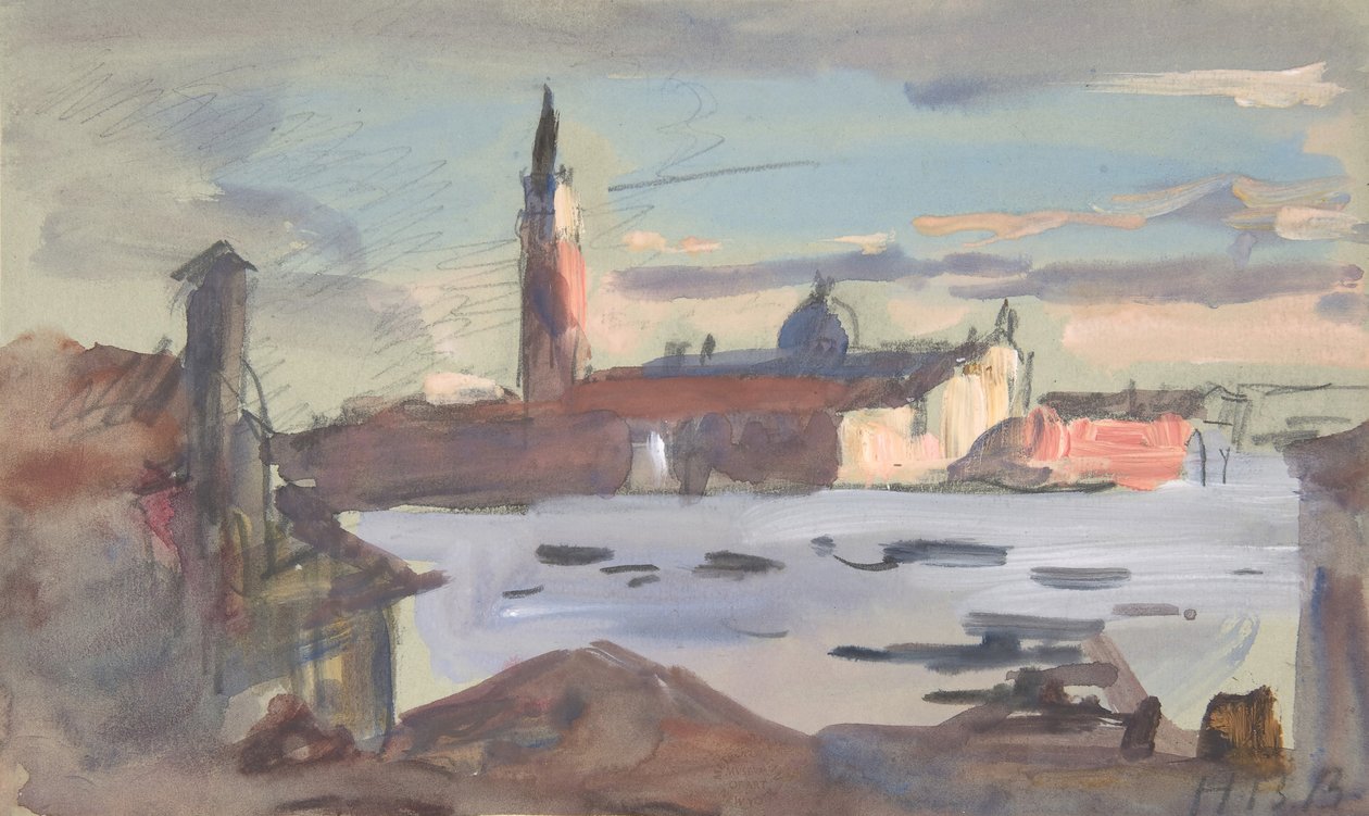 San Giorgio Maggiore, Venedig von Hercules Brabazon Brabazon